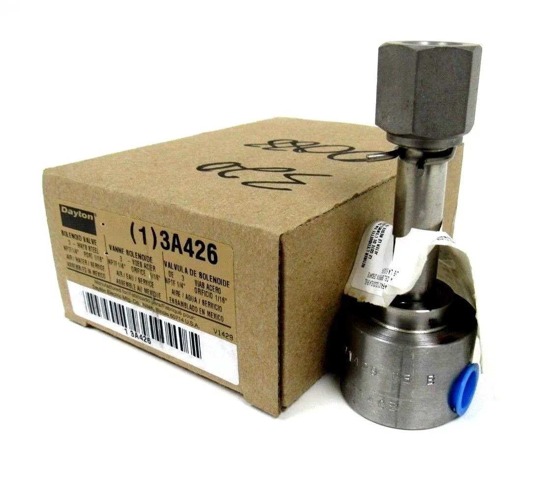 NEW DAYTON 3A426 SOLENOID VALVE