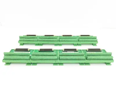 ICT 5535392 Terminal Connection Interface Board Flat Ribbon Cable Lot of 8