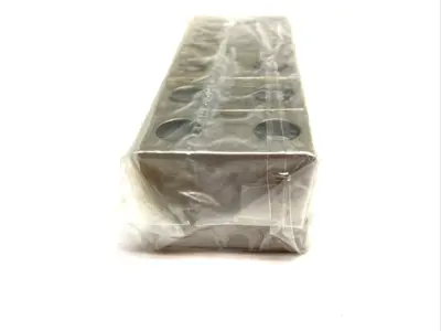 USED MISUMI STOPPER BLOCK, COUNTERBORED, 20MM THICK, 30MM HEIGHT