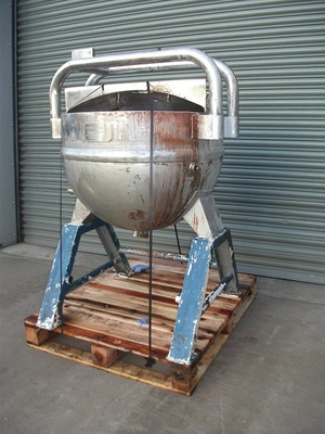 150L S/S Hobal JKTD Hemispherical Cooking Mixing Pan