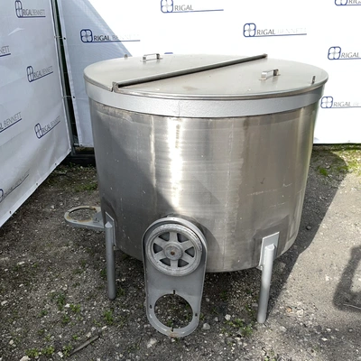 890L S/S Open Top Vertical Mixing Tank