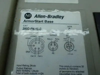 USED ALLENBRADLEY 280DFN10C