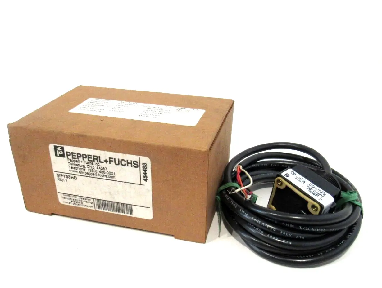 NEW PEPPERL+FUCHS MPT33HD PHOTOELECTRIC SENSOR 454488