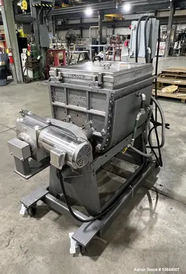 Used J.H. Day Co.Light Duty Double Arm Sigma Blade Mixer, Model # 3, Blades are of overlapping design.