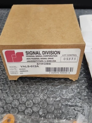 NEW Federal Signal VALS-012A