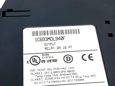 USED GE FANUC IC693MDL940F
