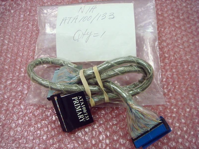 Used ATA100/133 Ide Cable (3ft Round, IDC Female to IDC Female)
