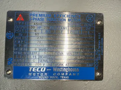 Used TECOWESTINGHOUSE LJ78B4470001 Motors (misc) Ohio US | HGR 24 #1503760