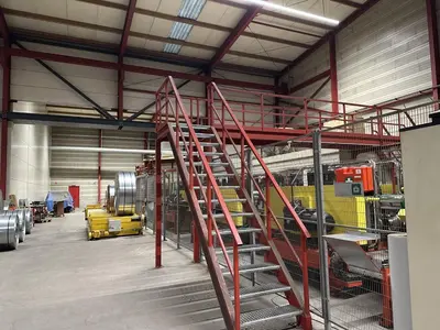 USED STAM SIEMPELKAMP SANDWICH PANEL LINE CNC