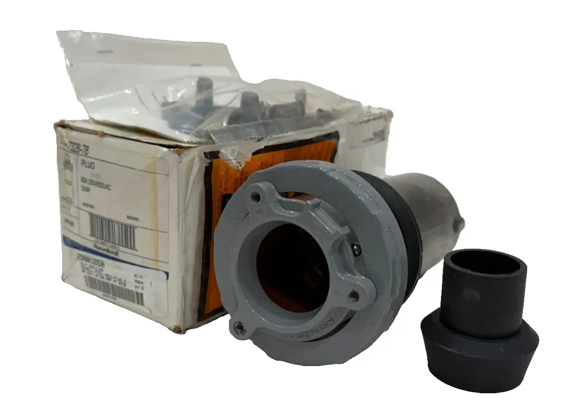 NEW THOMAS & BETTS 7328-78 PLUG 60A 250V 600VAC 3W4P 732878