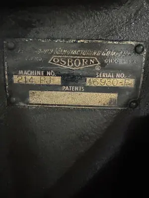 USED OSBORN 214 PJ, JOLT SQUEEZE MOLDING PRESS