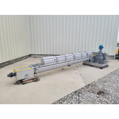 UNUSED Thomas Conveyor Stainless Thermal Screw Heating/Drying Jacketed Processor
