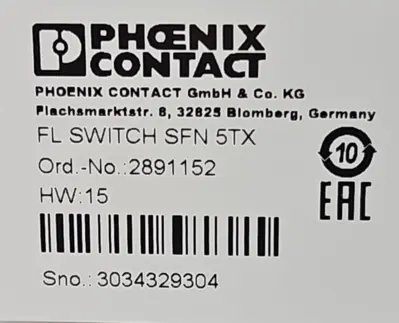 USED Phoenix Contact SFN 5TX