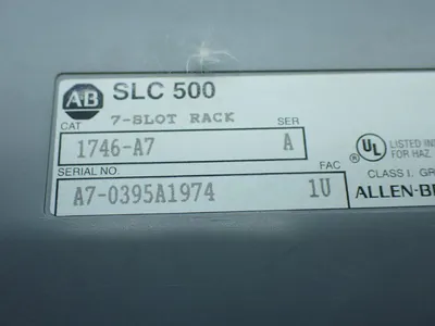 Used ALLENBRADLEY 1746A7 PLC Chassis Ohio US | HGR 24 #1064622