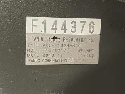 Used 2013 FANUC FANUC R2000IB/165F Robots Michigan US | Aucto #1332172