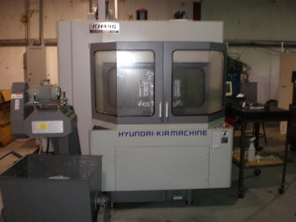 Used 2006 HYUNDAI-KIA KH40G Horizontal Machining Centers Vermont US | Two Spade Machinery LLC #506702