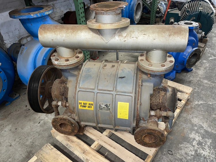 Used Nash CL1002 Vacuum Pumps Minnesota US | Peak Machinery, Inc. #285690