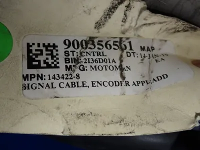 Used MOTOMAN 1434228 Cable & Wire Ohio US | HGR 24 #835299