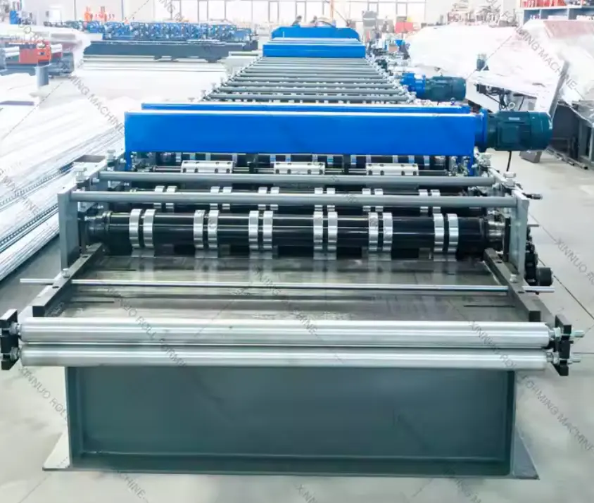 Heavy-Duty Composite Floor Deck Roll Forming Machine – UAE