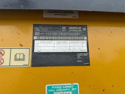2015 Caterpillar 12M3