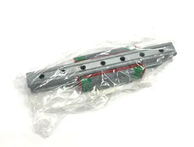 New | in-Stock Hiwin Linear Bear. Block and Guiderail Assembly 222mm Length Linear Guides Michigan US | Maverick Industrial Sales #1487684