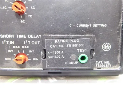 General Electric TS20LST1 RMS-9 Micro VersaTrip Trip Unit LS 1600A No Cover Used