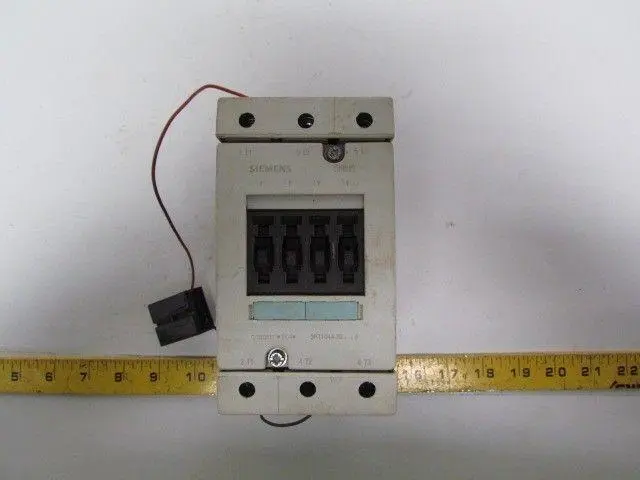 Siemens 3RT1044-3BB40 Contactor AC-3 30KW/400V 24VDC 3 Pole