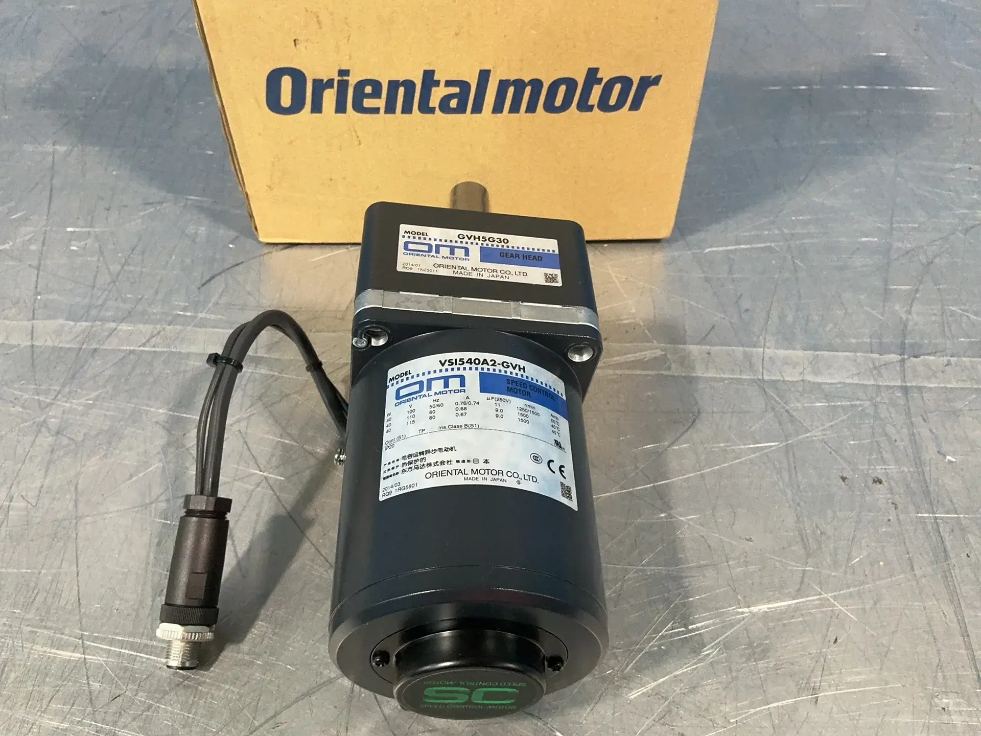 New | in-Stock ORIENTAL MOTOR VS1540A2GVH Motors (misc) Ohio US | HGR 24 #1325094
