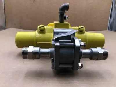 PBM / Hytork 3/4″ Stainless Steel Air Actuated Ball Valve 800PSIG CWP