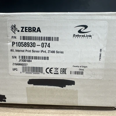 NEW Zebra P1058930-074