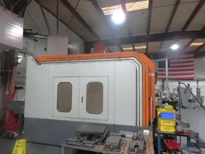 USED 2009 VISIONWIDE VTEC VF-4000 DOUBLE COLUMN STYLE BRIDGE MILL