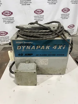 Thermal Dynamics DYNAPAK 4Xi 40 AMP Plasma Cutting System 220/230VDC 250VAC