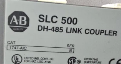 Allen Bradley 1747-AIC SER B Link Coupler SLC 500. 3B-21