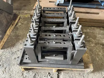(3) ADJUSTABLE & ARTICULATING ROLLFORMER GUIDES / TURKSHEAD: YOBRO #24111