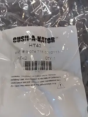 Used CUSH-A-NATOR Cush-A-Nator Ht42ss Cushioned Clamp, Ht, 2-5/8 In. Tube Clamps US | Infinity wholesale & Supply LLC #1305653