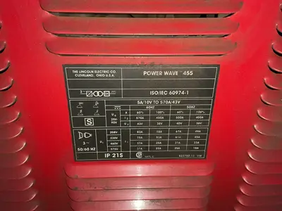 USED LINCOLN ELECTRIC 455M POWER WAVE