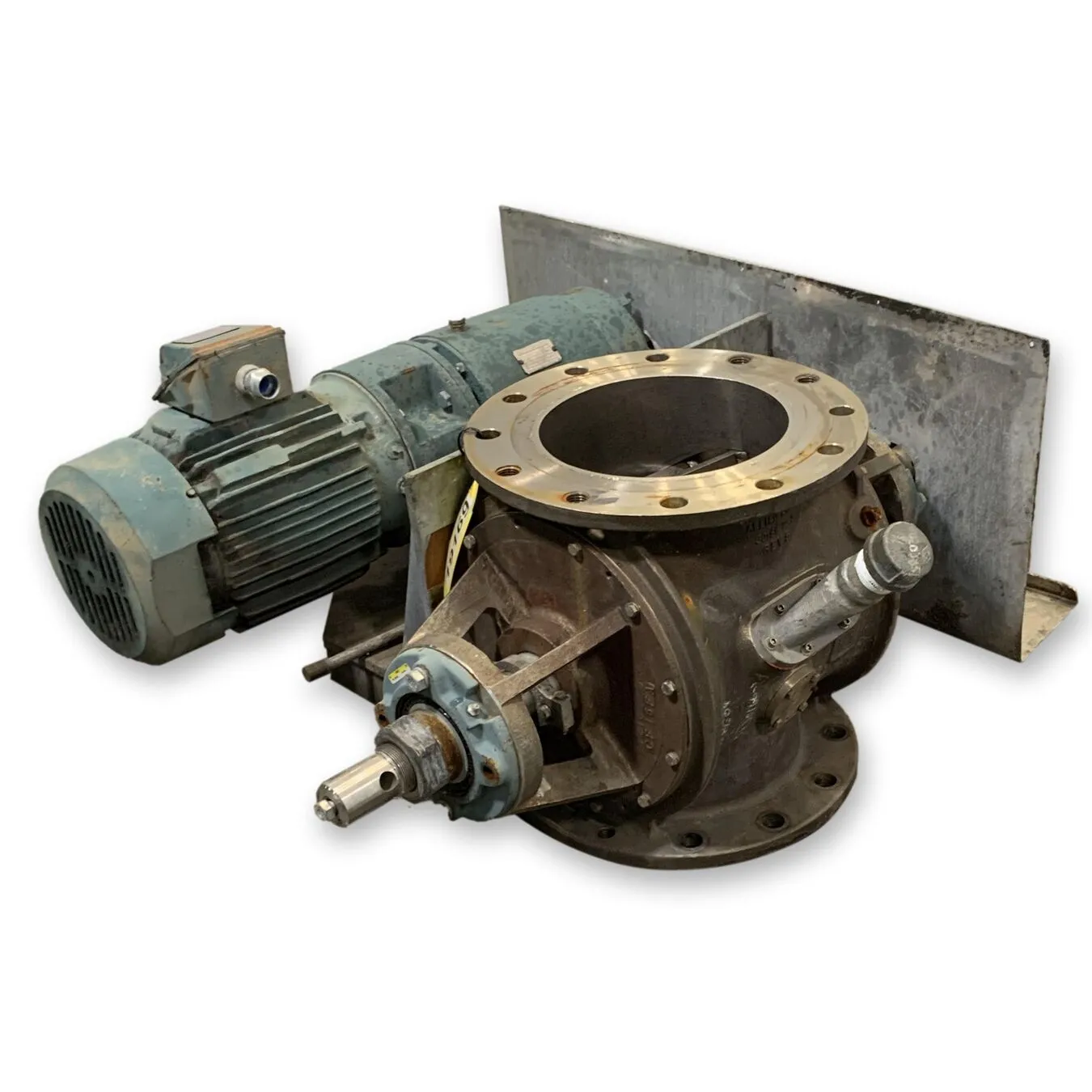 Used 10" Stainless Steel Flo-Tronics Rotary Airlock Feeder Valve