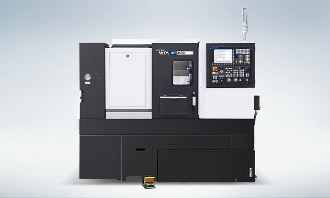 New | in-Stock HYUNDAI WIA KIT4500 CNC Lathes US | Lamarche Machinery Inc #1258486