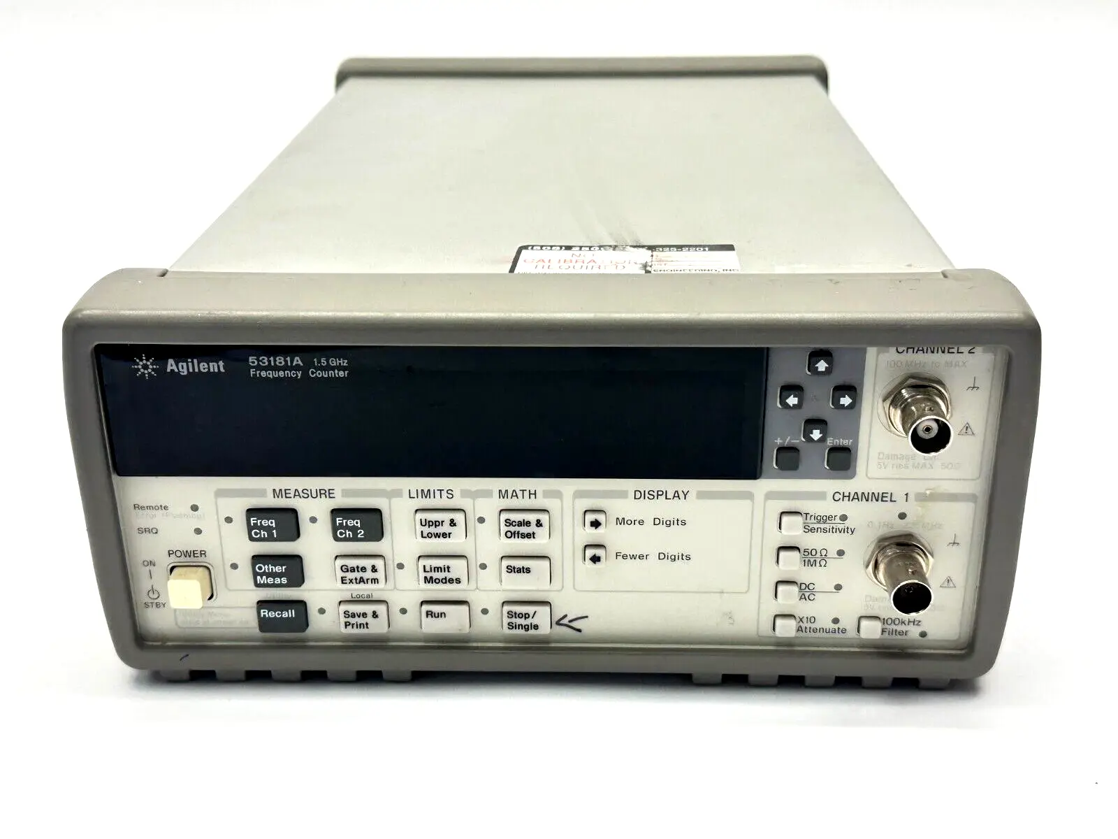 53181A | Agilent  1.5GHz Frequency Counter - Used