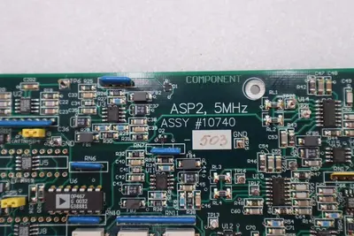 GSI Lumonics ASP2 5MHz Assy PCB Assembly Board 10740-503 #2831
