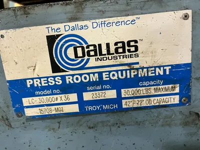 2015 DALLAS DPR-30,000#x36 Complete Feed Lines | Universal Press & Machinery (UPM) (15)
