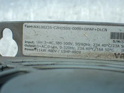 Used VACON NXL00235C2H1SSS0000+DPAP+DLCN Variable Speed Drives Ohio US | HGR 24 #803604