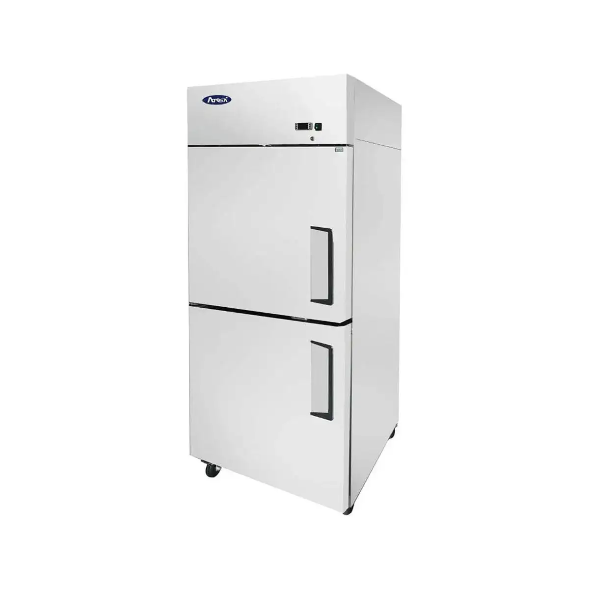 New | in-Stock Atosa New Atosa MBF8007GRL Top Mount (2) Divided Door Reach-In Freezer - Left Hinged Freezers Illinois US | Falcon Restaurant Supply #1375494