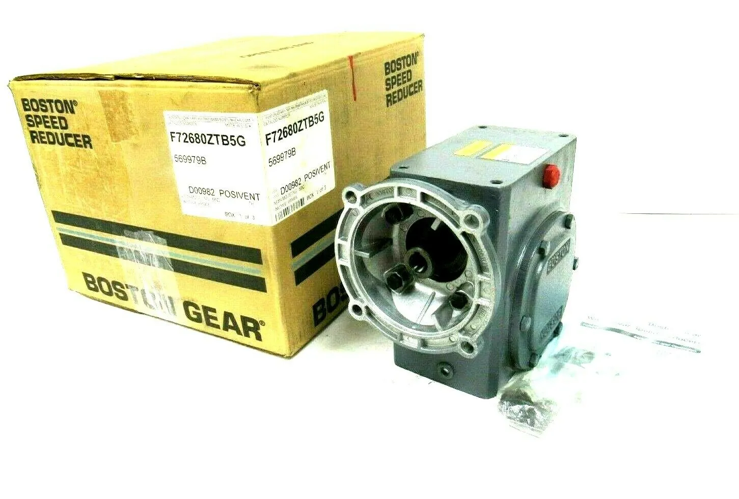 NEW BOSTON GEAR F72680ZTB5G SPEED REDUCER RATIO 1094:1 569979B
