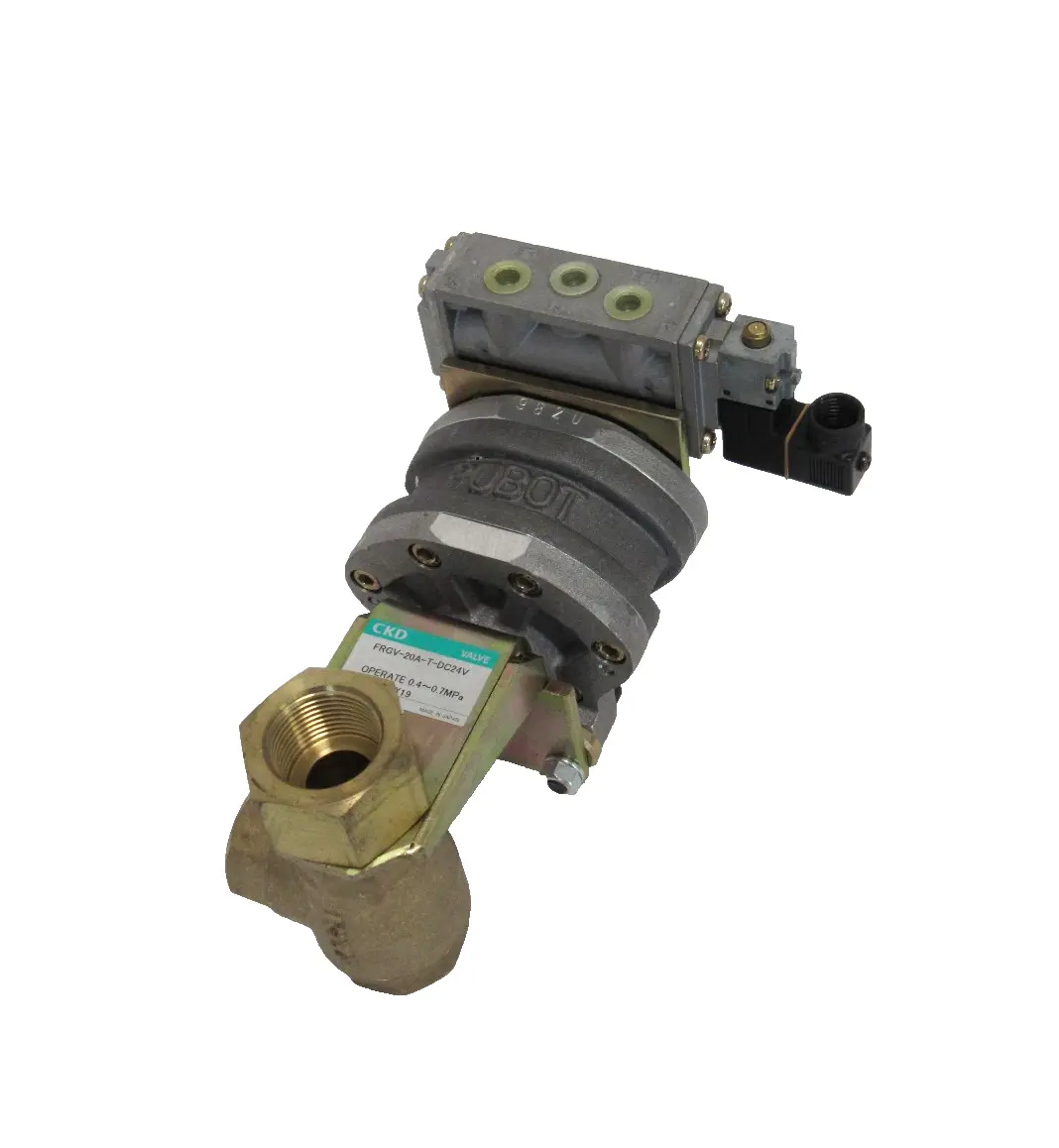 NEW CKD FRGV-20A-T-DC24V VALVE 4F110 FRGV20ATDC24V
