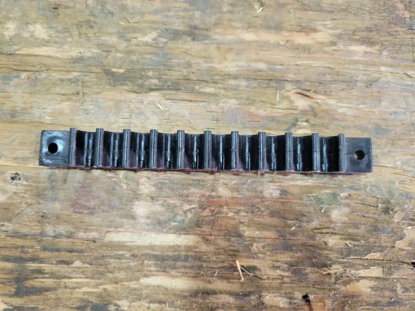 10-Channel Tube Support Strip for 3/8" Tubes