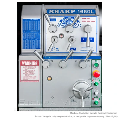 SHARP 1640L Precision / Gap Bed Lathes | Sierra Victor Industries (3)
