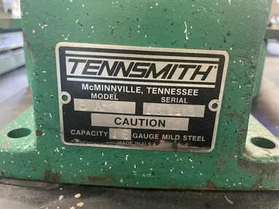 Used TENNSMITH 5N Notching Machines California US | Wheeler Machinery Sales #1331924