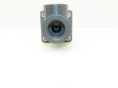 Plast-o-matic DS100V-NO 1" Shutoff Valve Spring Return NO Pneumatic Powered