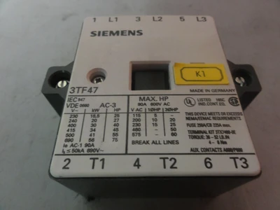 USED SIEMENS 3TF47
